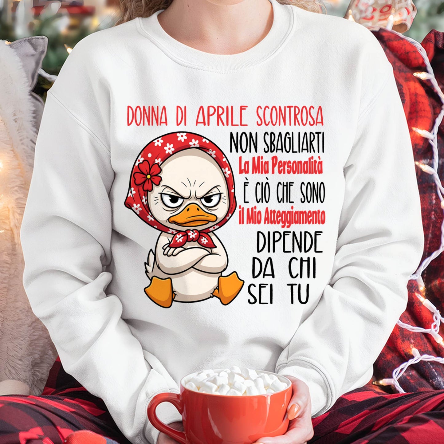 Aprile, NON SBAGLIARTI La Mia Personalità È CIÒ CHE SONO - SNOW Ita04 (SKU2605-267-04)