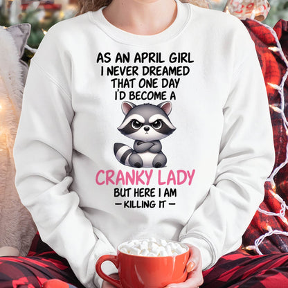 APRIL SHIRT, HERE I AM KILLING IT - SNOW04 (SKU2603-269-04)