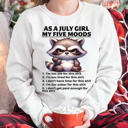 JULY SHIRT, MY FIVE MOODS - SNOW07 (SKU2603-74-07)