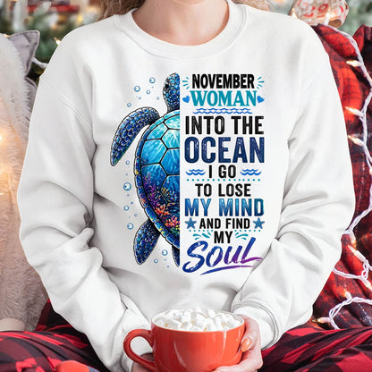NOVEMBER SHIRT, I GO TO LOSE MY MIND AND FIND MY SOUL - SNOW11 (SKU2604-279-11)