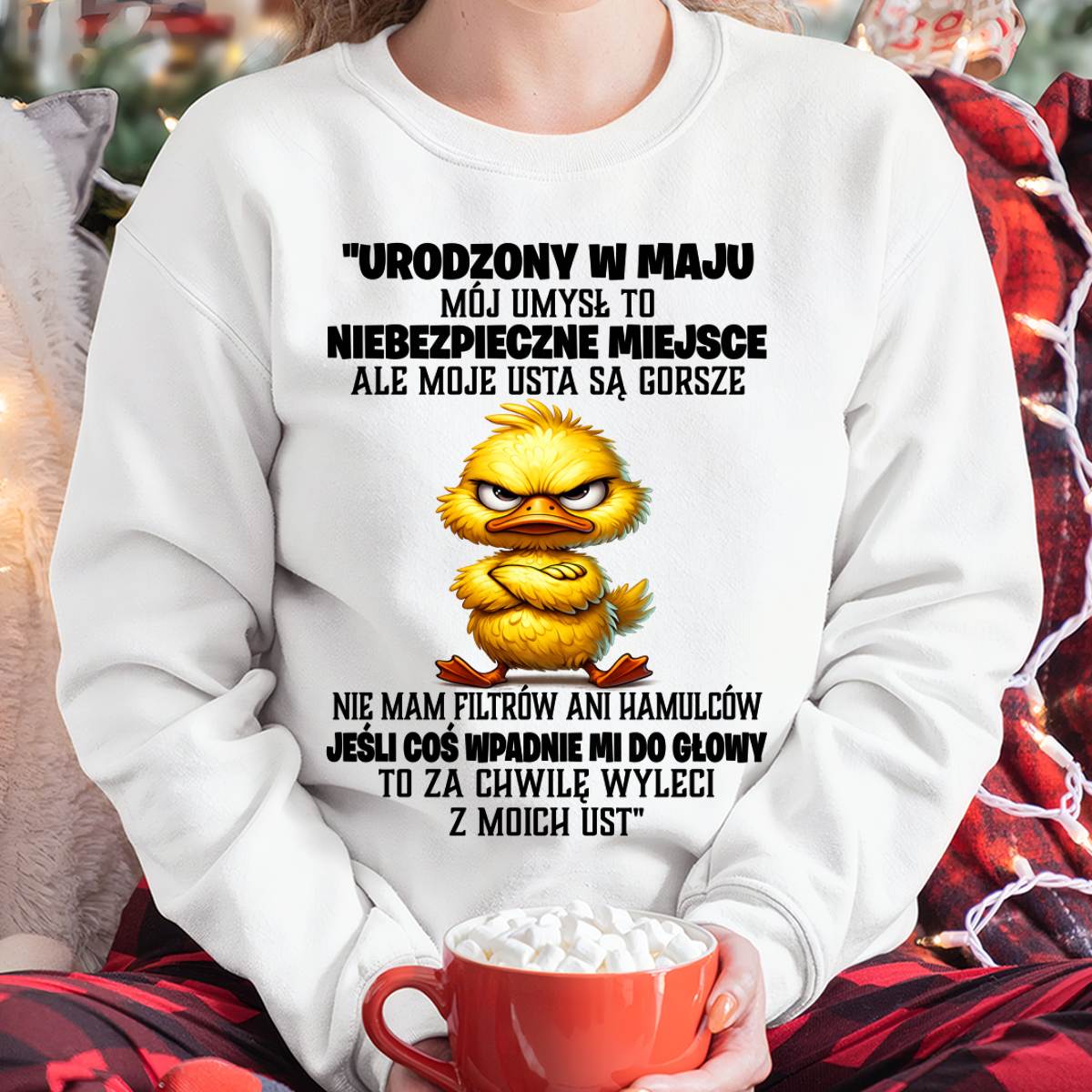 W MAJU, MÓJ UMYSŁ TO NIEBEZPIECZNE MIEJSCE - SNOW PO05 (SKU2605-447-05)
