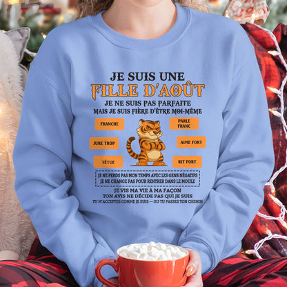 JE SUIS UNE FILLE D’AOÛT      - fma SNOW08 / fr08 (SKU26T-01240-08)