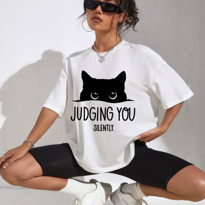 Cat Judging You Silently T-Shirt