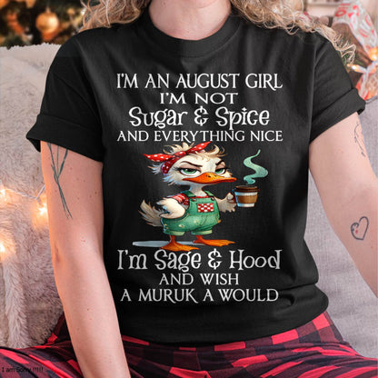 AUGUST SHIRT, I’M NOT SUGAR & SPICE - SNOW MALE08 (SKU2603-44-08)