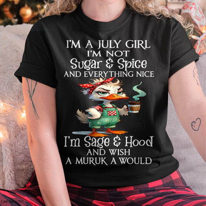 JULY SHIRT, I’M NOT SUGAR & SPICE - SNOW MALE07 (SKU2603-44-07)