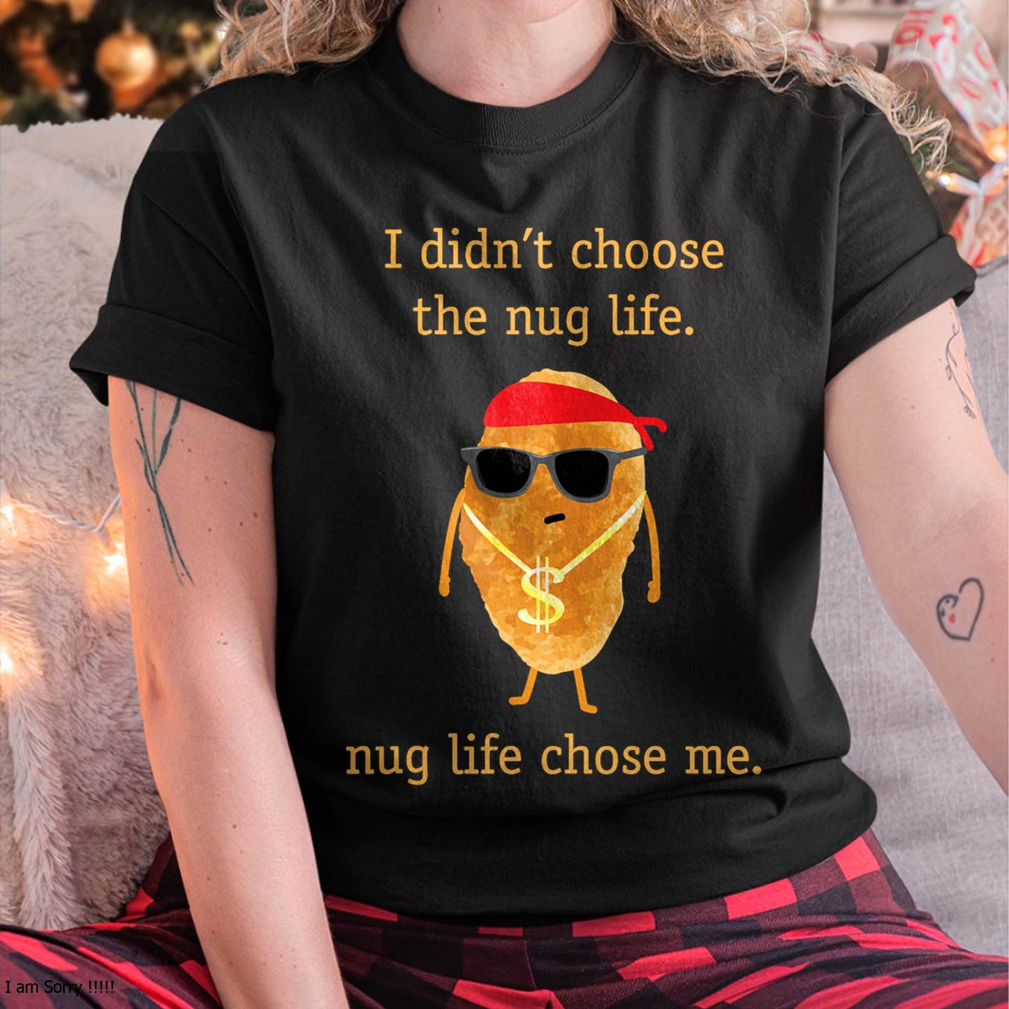 Funny Nugget Shirt, Nug Life, Chicken Nugget Tshirt T-Shirt