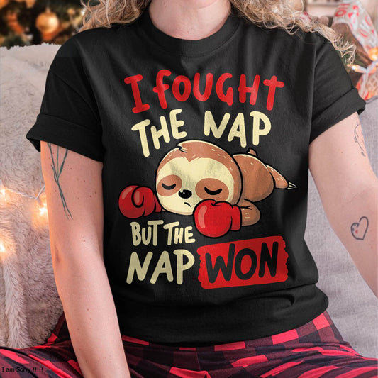 Cute Sleeping Animal PJ Napping Pajama Sleeping Red Panda T-Shirt