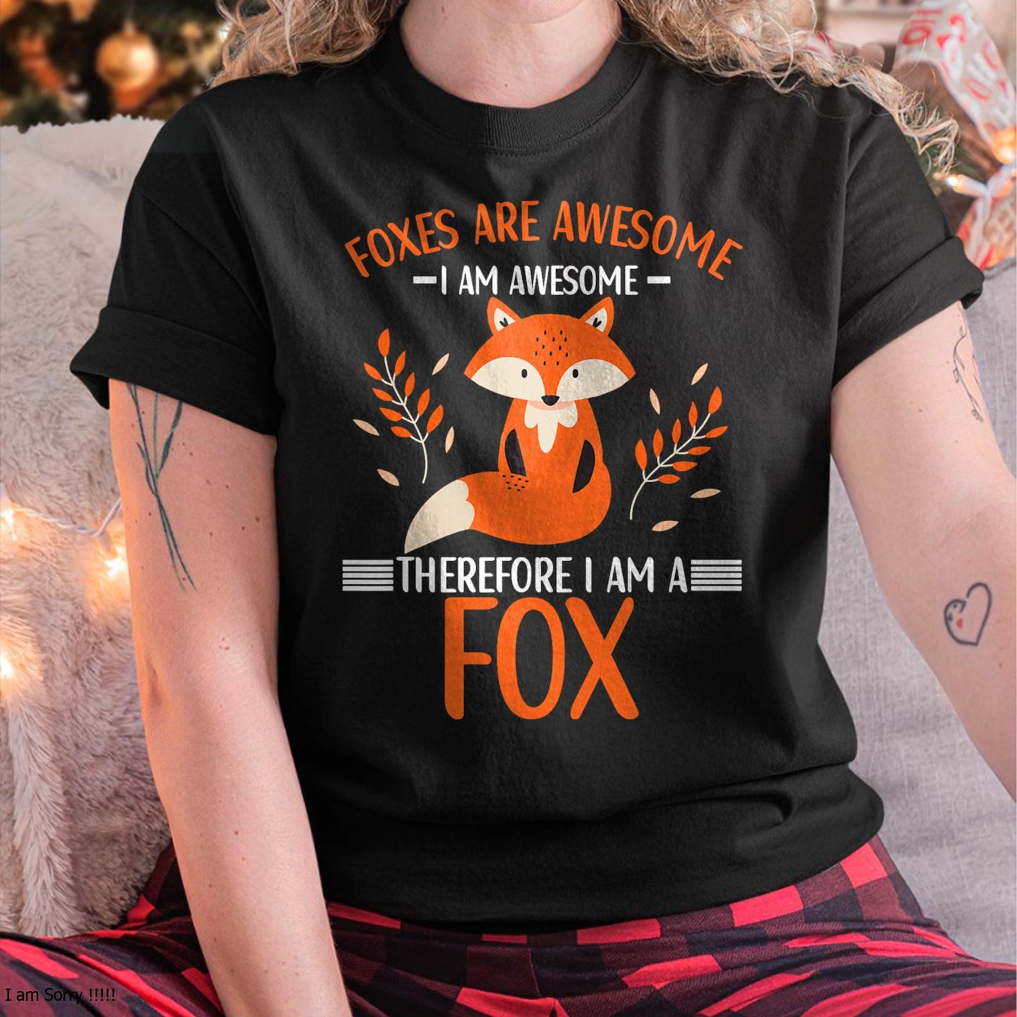 Foxes are Awesome Fox Lovers T-Shirt