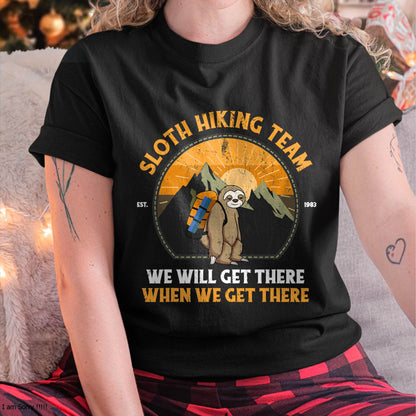 Sloth Hiking Sloth Hiking Team T-Shirt