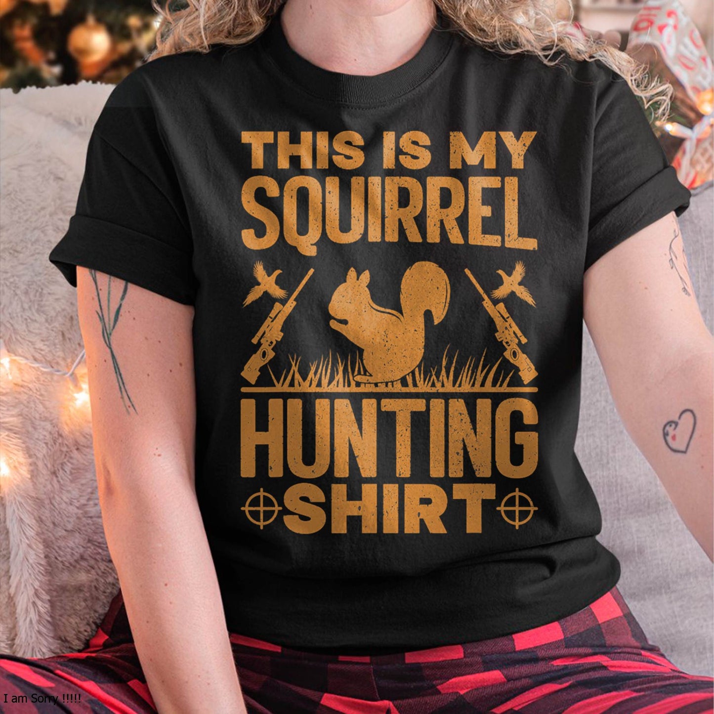 This is My Squirrel Hunting Shirt Squirrel Hunting Lover T-Shirt