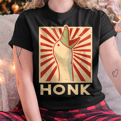 Honk Goose - Funny Duck Chicken Meme Idea T-Shirt