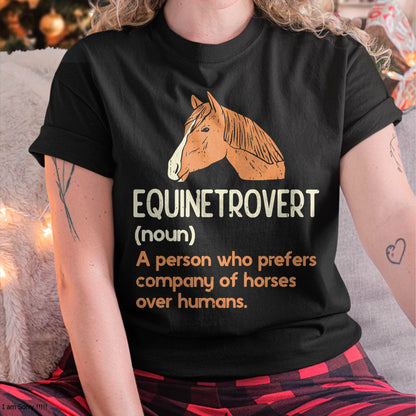 Fun Horse Lover Humor  Funny Horse Definition T-Shirt