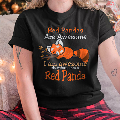 Red Panda Men Women Red Panda Lover Gift Red Panda T-Shirt
