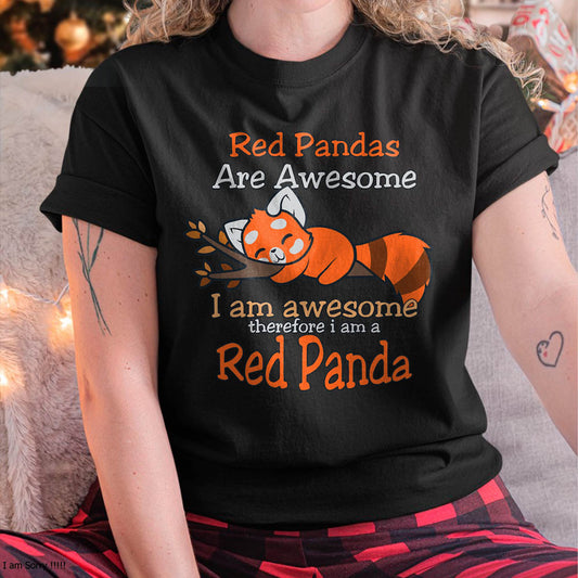 Red Panda Men Women Red Panda Lover Gift Red Panda T-Shirt