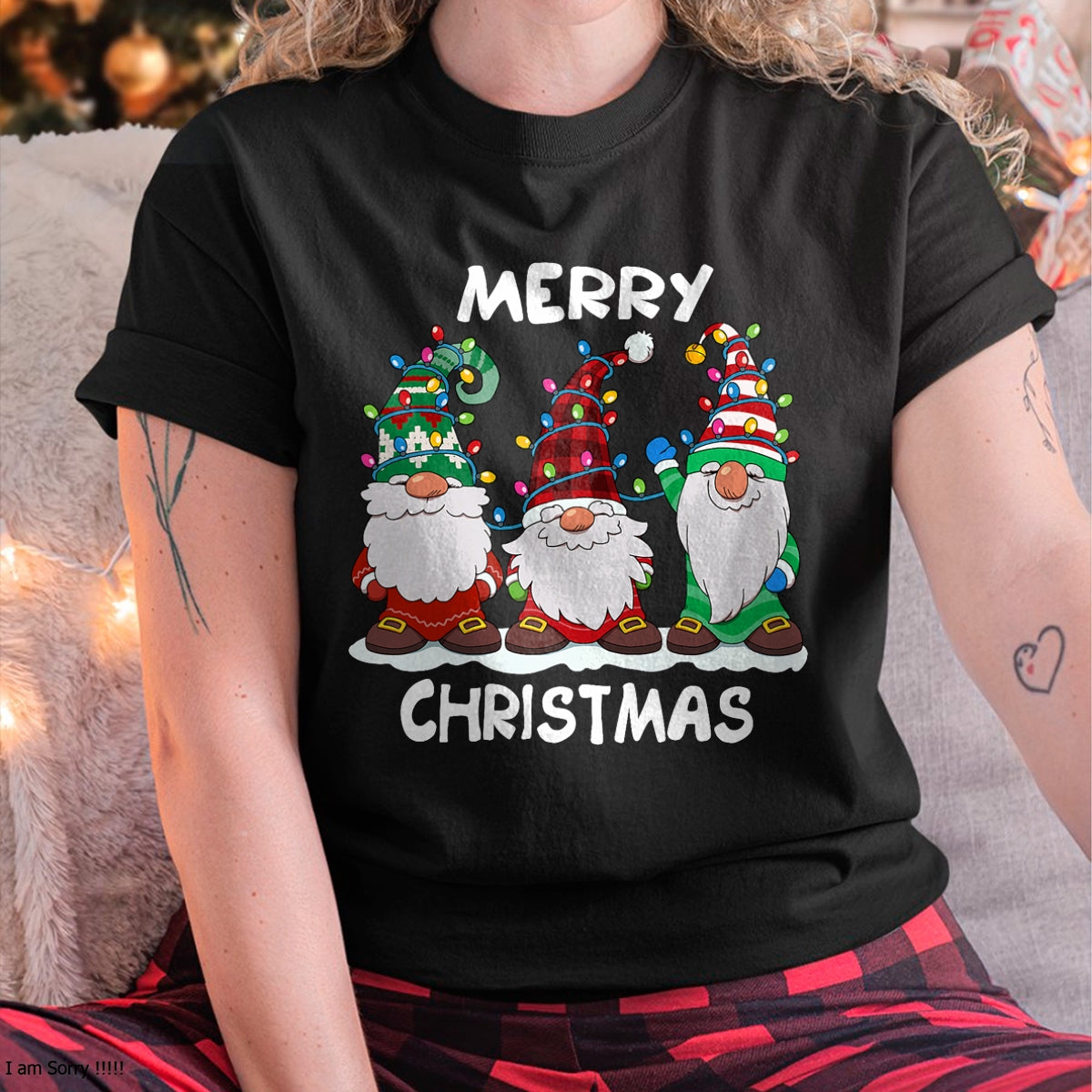Merry Christmas Gnomes Xmas Family Men Women T-Shirt - Christmas Unisex T-Shirt/Hoodie/Sweatshirt - SNOW00
