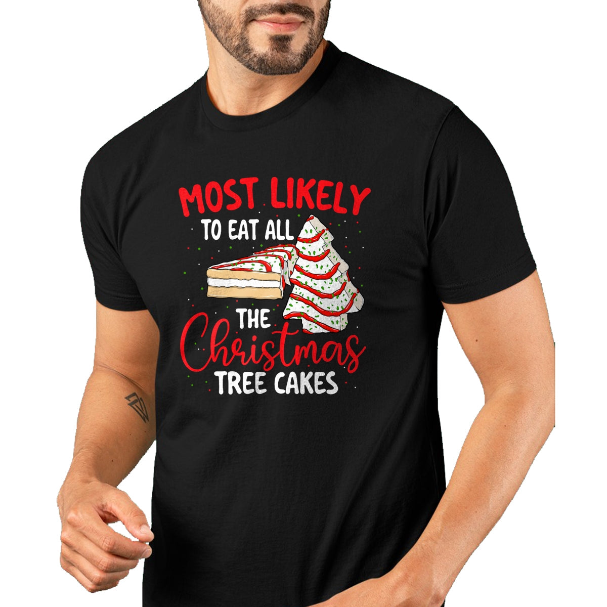 Most Likely To Eat All The Christmas Tree Cakes - Xmas Squad T-Shirt - Christmas Unisex T-Shirt/Hoodie/Sweatshirt - SNOW00