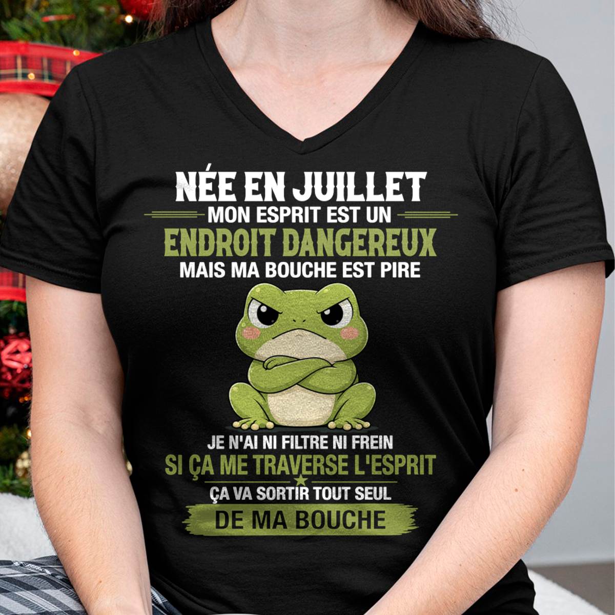 JUILLET SHIRT JE N'AI NI FILTRE NI FREIN - SNOW07 (SKU2605-144-07)