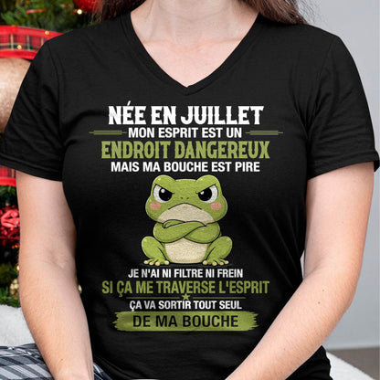JUILLET SHIRT JE N'AI NI FILTRE NI FREIN - SNOW07 (SKU2605-144-07)