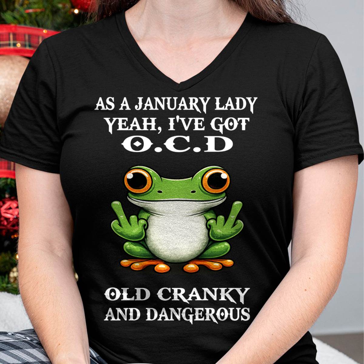 JANUARY SHIRT, OLD CRANKY DANGEROUS - SNOW01 (SKU2606-68-01)