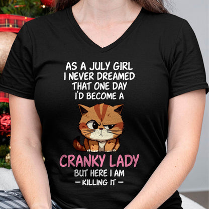 JULY SHIRT, HERE I AM KILLING IT - SNOW07 (SKU2603-265-07)