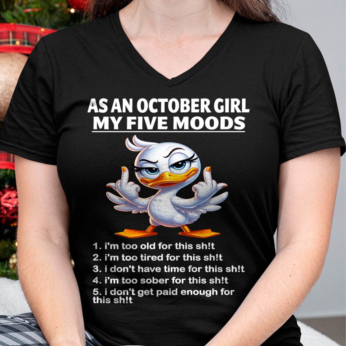 OCTOBER SHIRT, MY FIVE MOODS - SNOW10 (SKU2604-248-10)