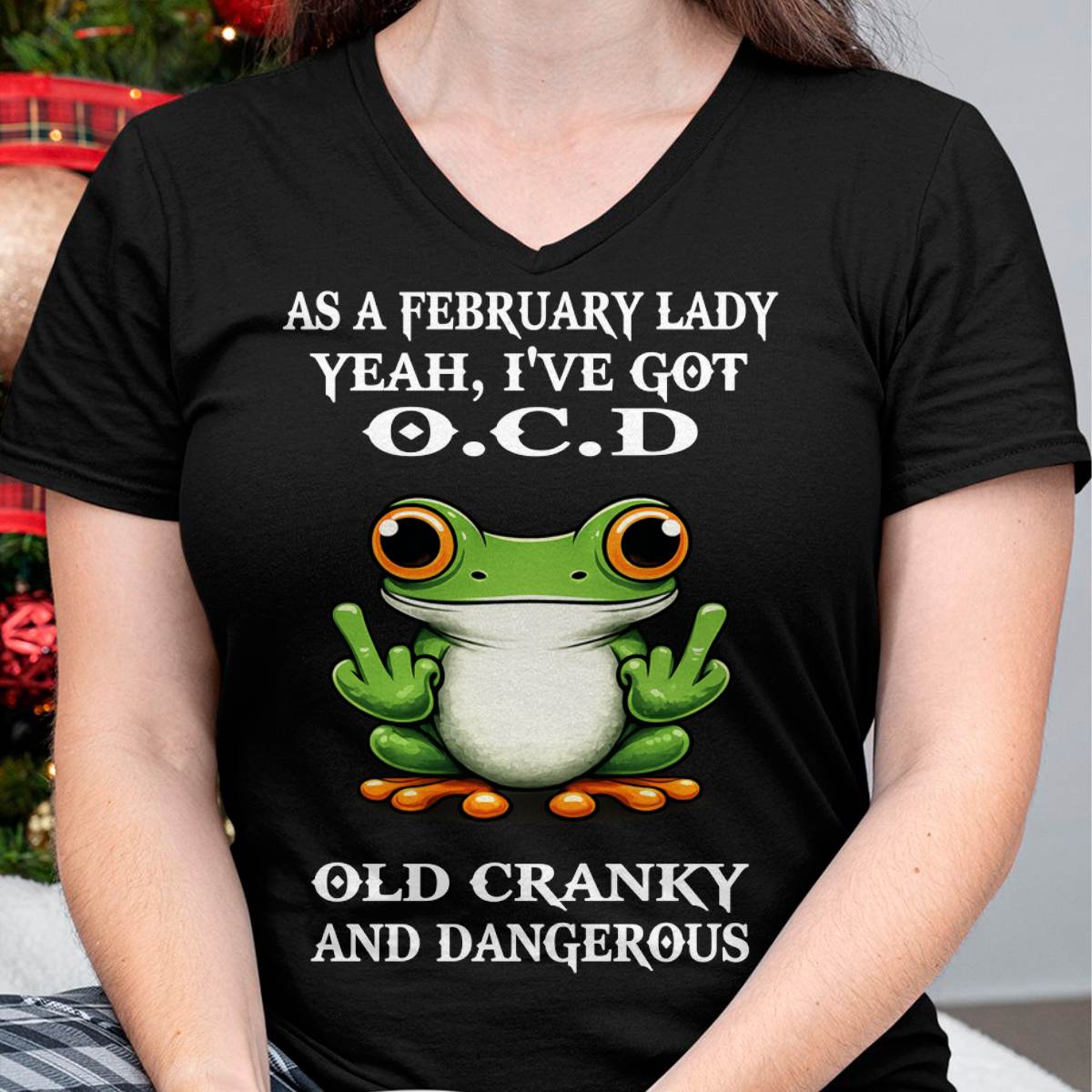 FEBRUARY SHIRT, OLD CRANKY DANGEROUS - SNOW02 (SKU2606-68-02)