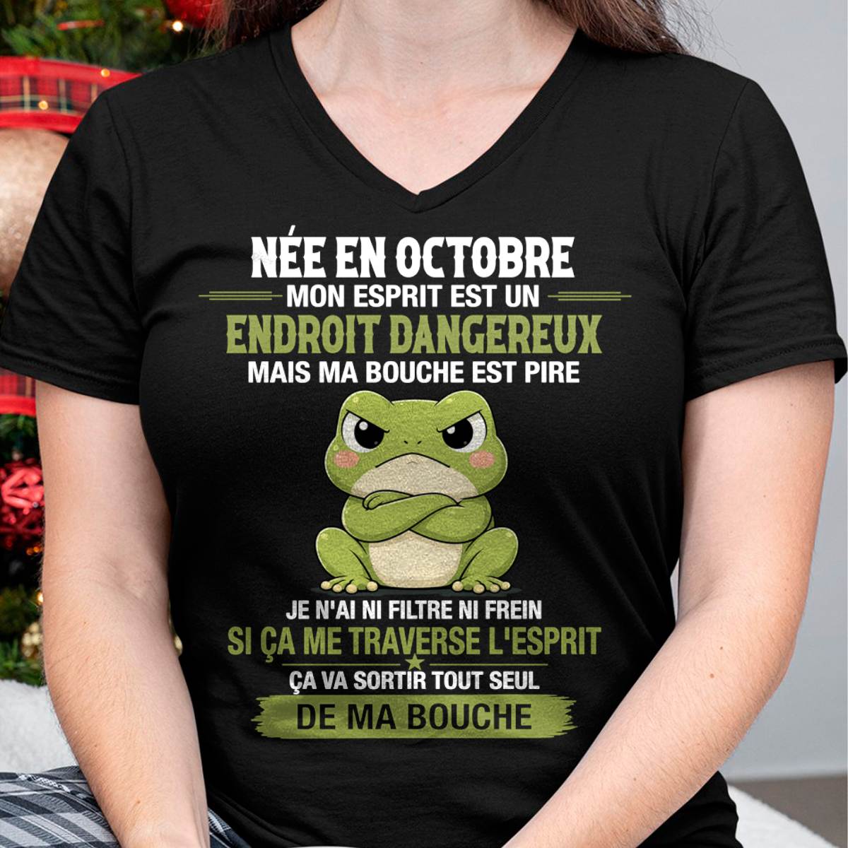 OCTOBRE SHIRT JE N'AI NI FILTRE NI FREIN - SNOW10 (SKU2605-144-10)