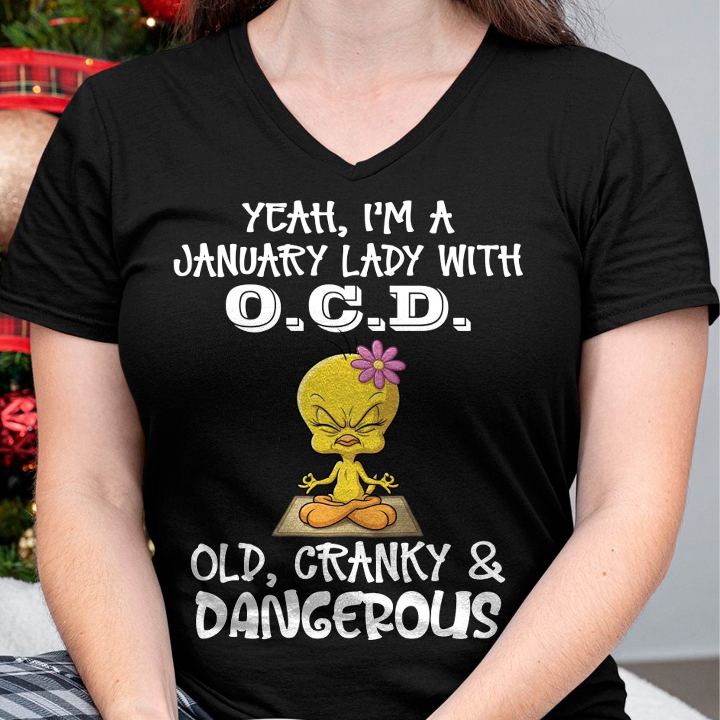 JANUARY SHIRT, OLD CRANKY DANGEROUS - SNOW01 (SKU2606-65-01)