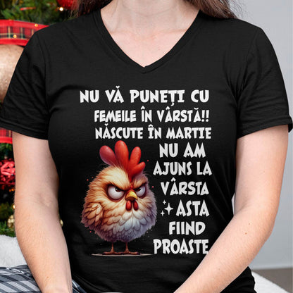 MARTIE, NU VĂ PUNEȚI CU FEMEILE ÎN VÂRSTĂ!! - SNOW RO03 (SKU2606-97-03)