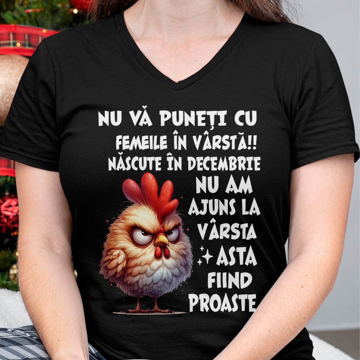 DECEMBRIE, NU VĂ PUNEȚI CU FEMEILE ÎN VÂRSTĂ!! - SNOW RO12 (SKU2606-97-12)