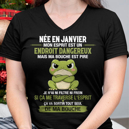 JANVIER SHIRT JE N'AI NI FILTRE NI FREIN - SNOW01 (SKU2605-144-01)