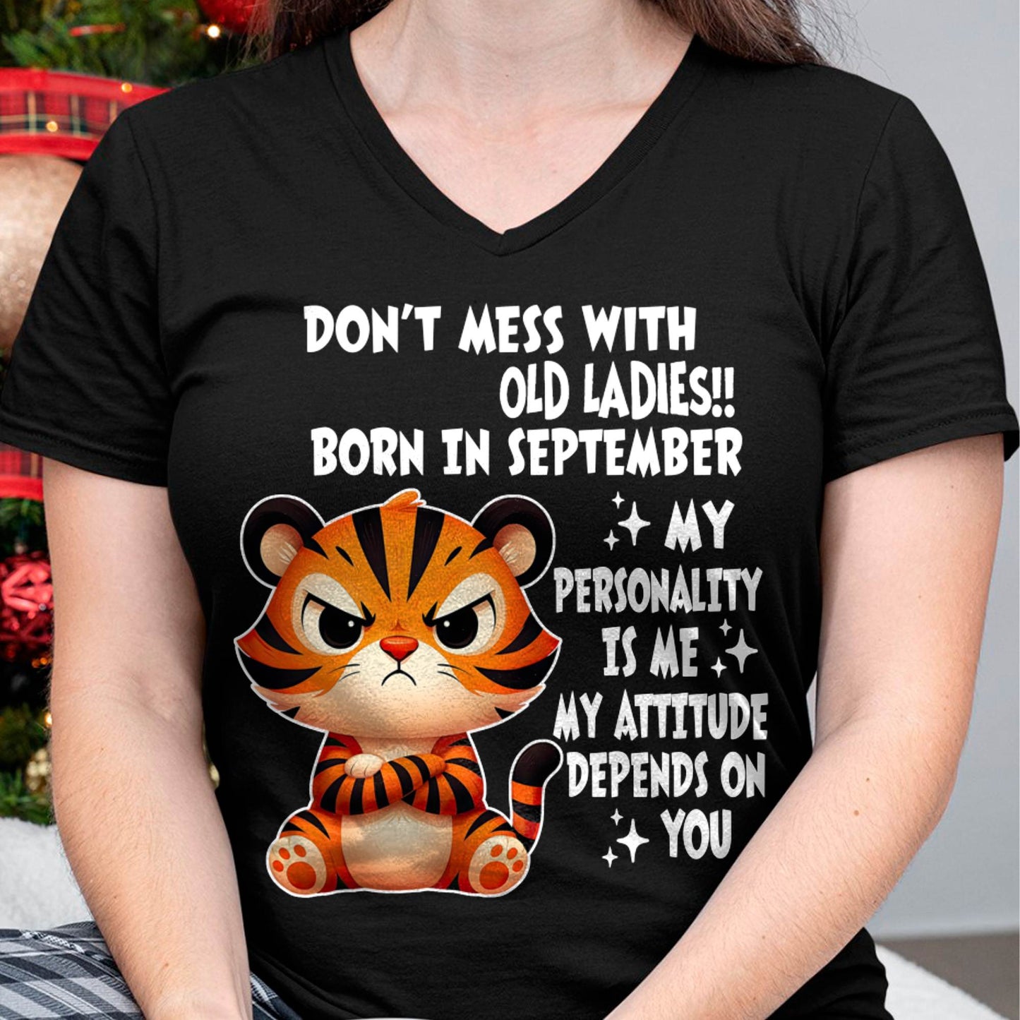 SEPTEMBER SHIRT, MY ATTITUDE DEPENDS ON YOU - FMA SNOW09 (SKU2604-60-09)