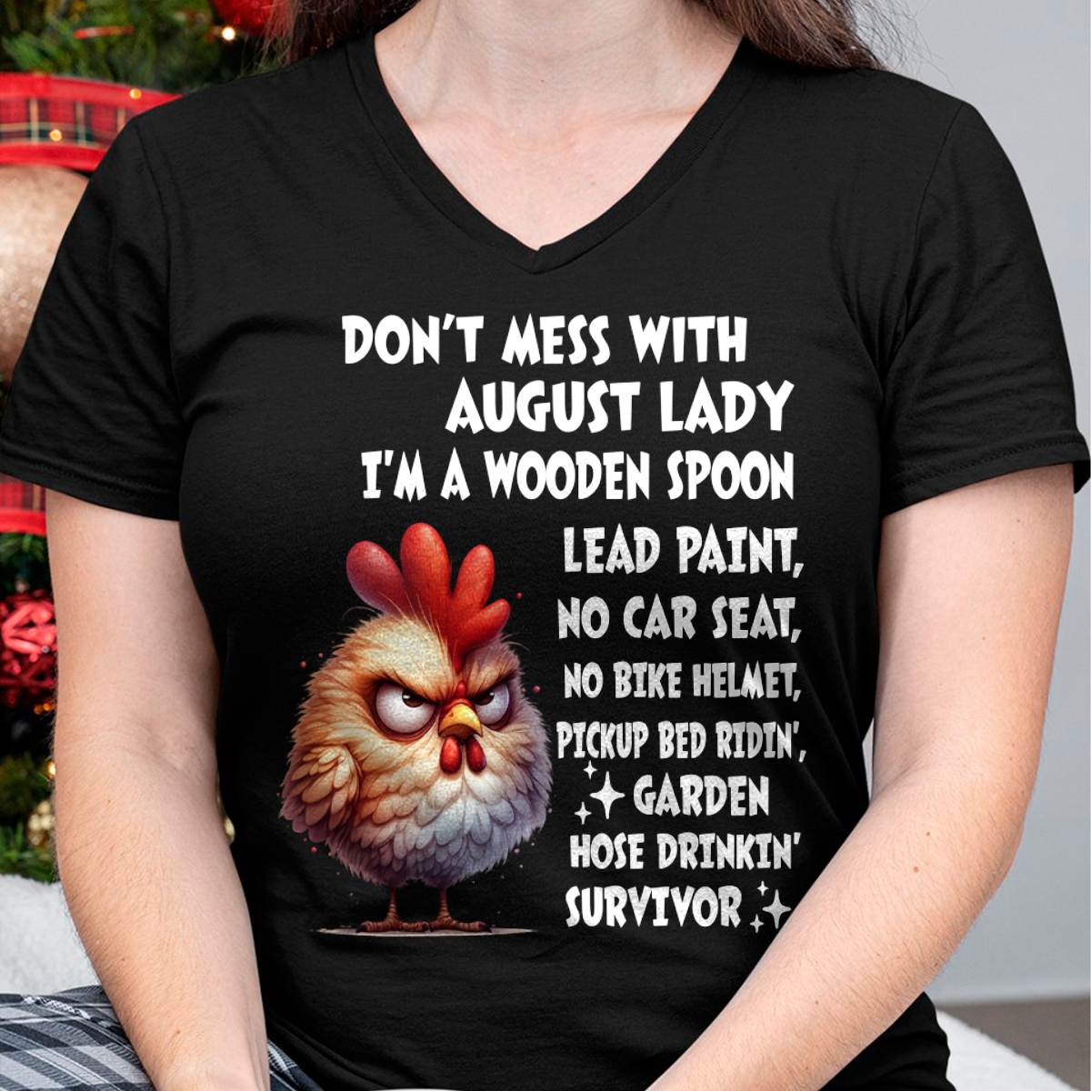 AUGUST SHIRT, I'M A WOODEN SPOON, LEAD PAINT - SNOW08 (SKU2604-254-08)