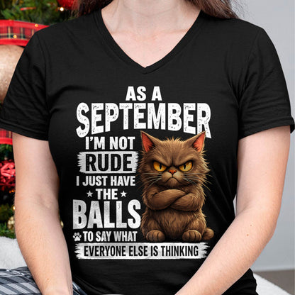SEPTEMBER SHIRT, SAY WHAT EVERYONE ELSE IS THINKING - SNOW09 (SKU2604-273-09)