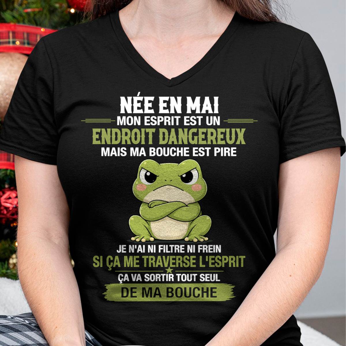 MAI SHIRT JE N'AI NI FILTRE NI FREIN - SNOW05 (SKU2605-144-05)