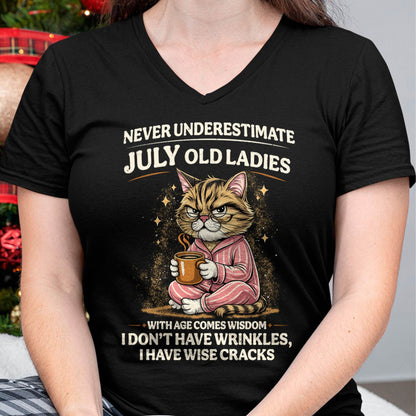 JULY SHIRT, With age comes wisdom - FMA SNOW07 (SKU2604-99-07)