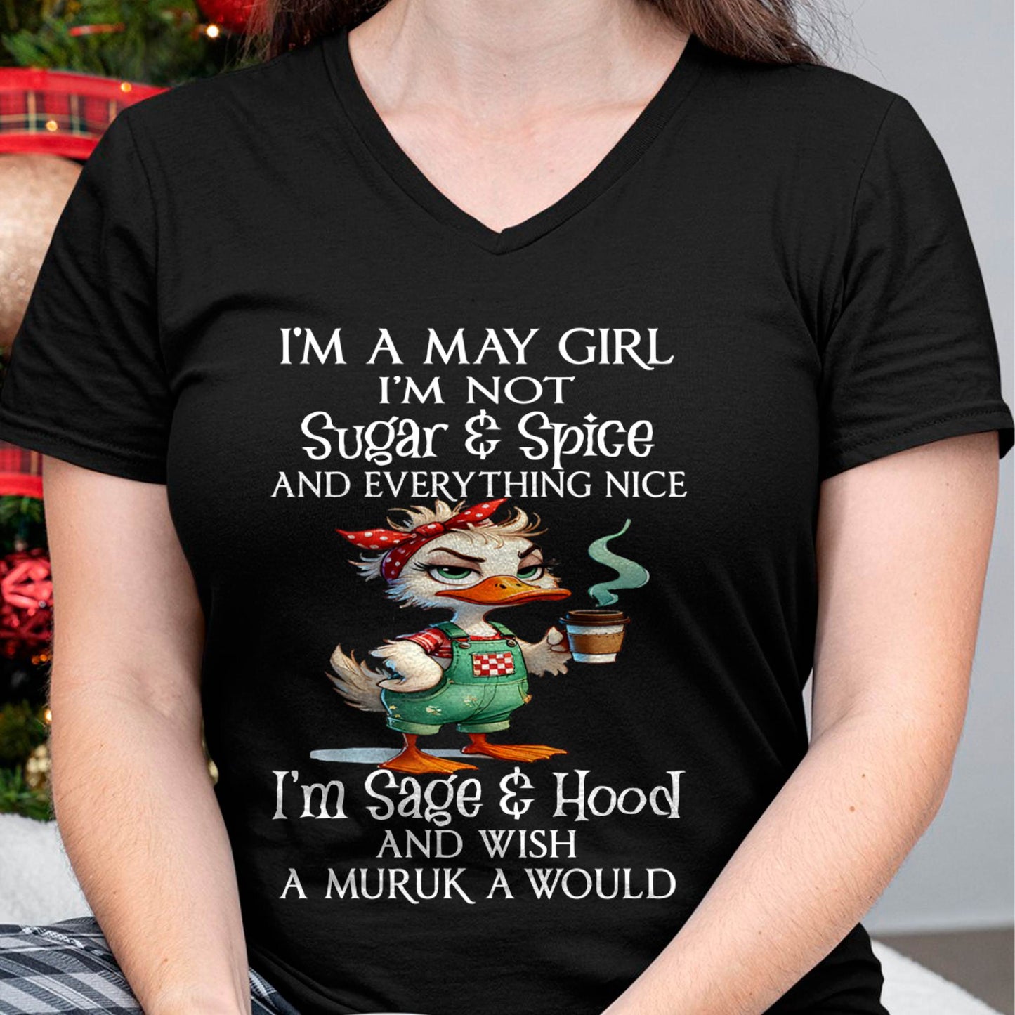 MAY SHIRT, I’M NOT SUGAR & SPICE - SNOW MALE05 (SKU2603-44-05)