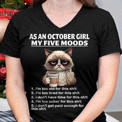 OCTOBER SHIRT, MY FIVE MOOD - SNOW10 (SKU2603-147-10)