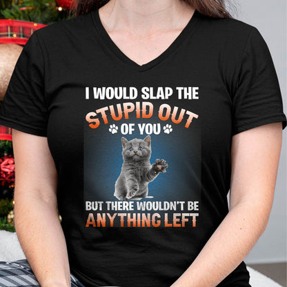 I Would Slap The Stupid Out Of You But There Wouldn't Be Any T-Shirt