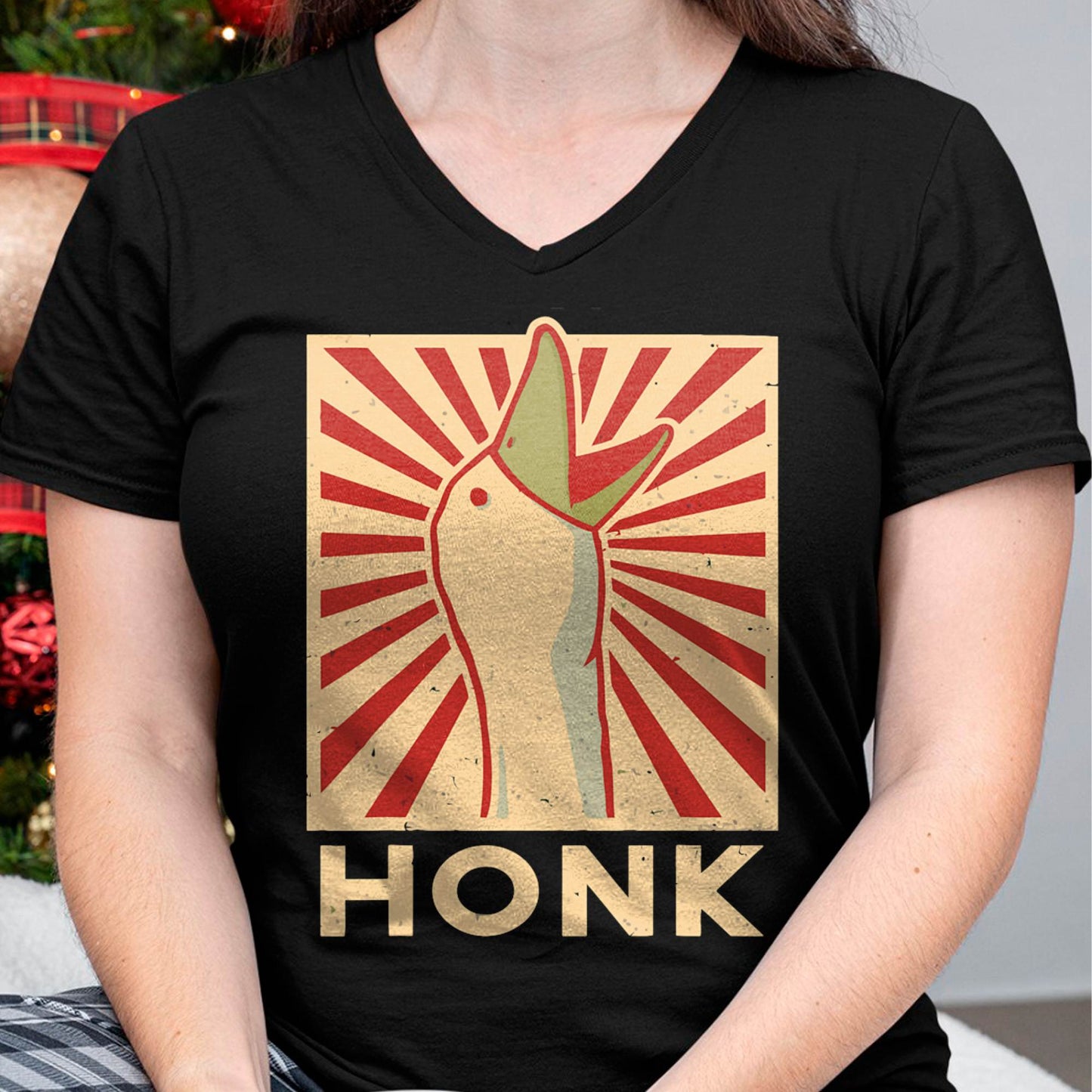 Honk Goose - Funny Duck Chicken Meme Idea T-Shirt
