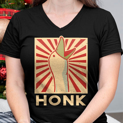 Honk Goose - Funny Duck Chicken Meme Idea T-Shirt
