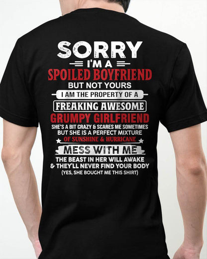 Spoiled Boyfriend - Perfect Gift From Girlfriend - SNOW00 (SKU11-18-00)