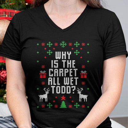 Kaemel Designs Ugly Christmas Sweater Todd T-Shirt - Christmas Unisex T-Shirt/Hoodie/Sweatshirt - SNOW00 (Copy)