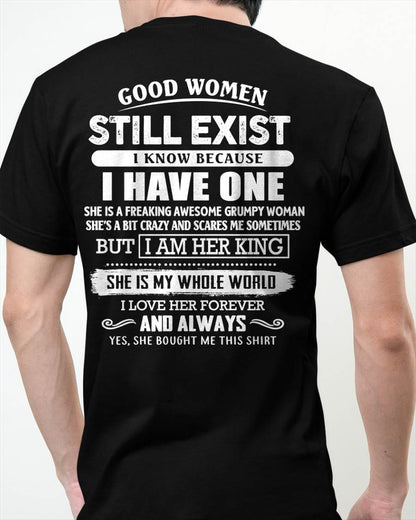 GOOD WOMEN STILL EXIST - PERFECT GIFT FROM WIFE, GIRLFRIEND - SNOW00 (SKU12-306-00)