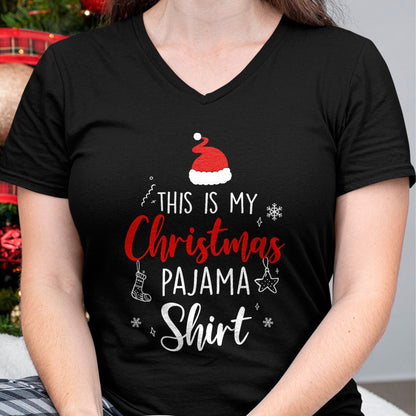 Funny Christmas PJ Pajama Men Women PJS for Family T-Shirt - Christmas Unisex T-Shirt/Hoodie/Sweatshirt - SNOW00