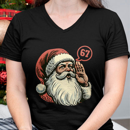 67 Christmas Funny Six Seven Meme Brainrot Santa Claus Boys T-Shirt - Christmas Unisex T-Shirt/Hoodie/Sweatshirt - SNOW00