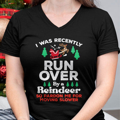 Christmas Runover By Reindeer Funny Xmas Women Men Kids T-Shirt - Christmas Unisex T-Shirt/Hoodie/Sweatshirt - SNOW00