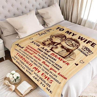 Special Blanket for Your Wife - From Husband Blanket