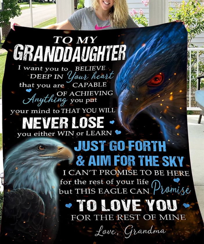 Special Gift For Your Granddaughter Blanket - From Grandma