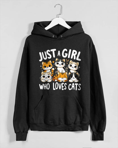Cats Lover Just A Girl Who Loves Cat T-Shirt